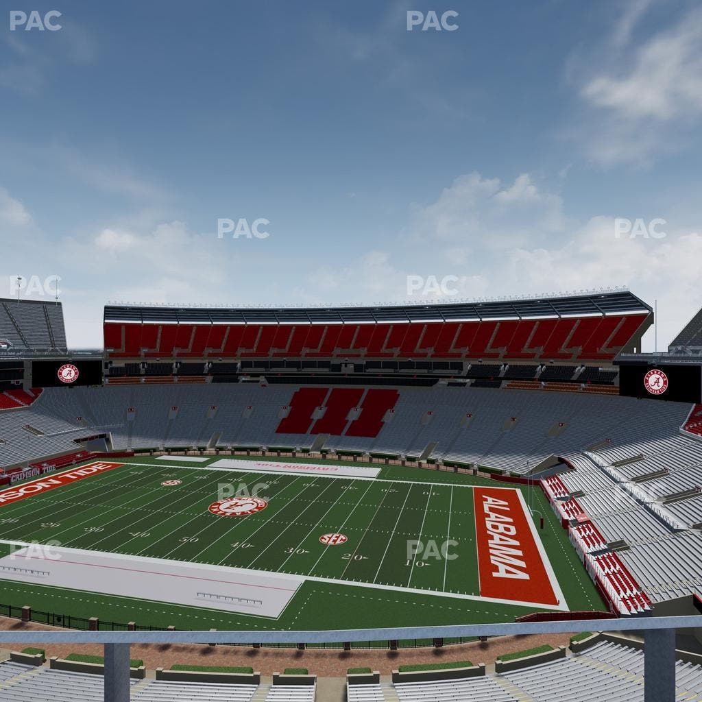 Bryant-Denny Stadium - Section U 4 Mm Seat View