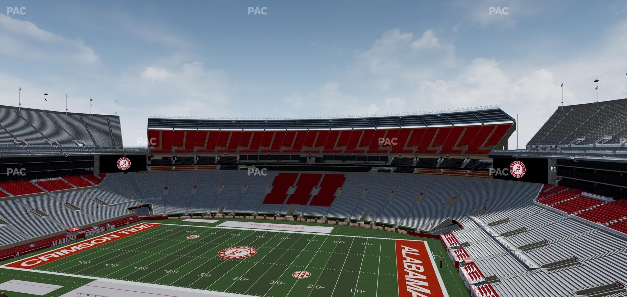 Bryant-Denny Stadium - Section U 4 Mm Seat View