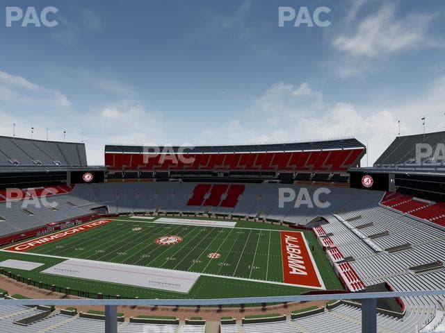 Bryant-Denny Stadium - Section U 4 Mm Seat View