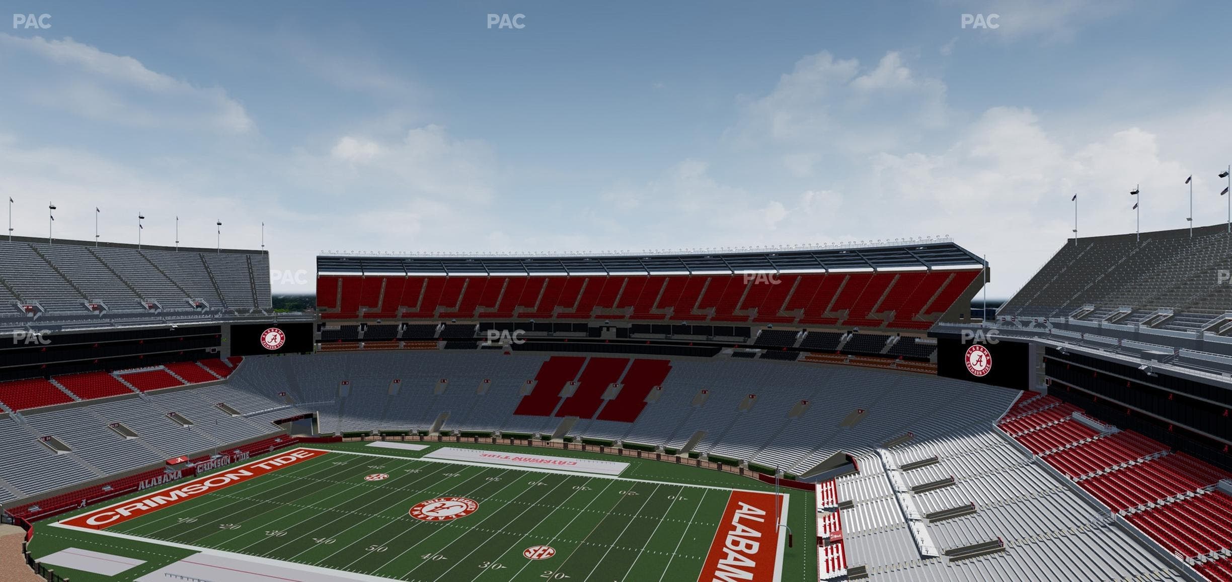 Bryant-Denny Stadium - Section U 4 Nn Seat View