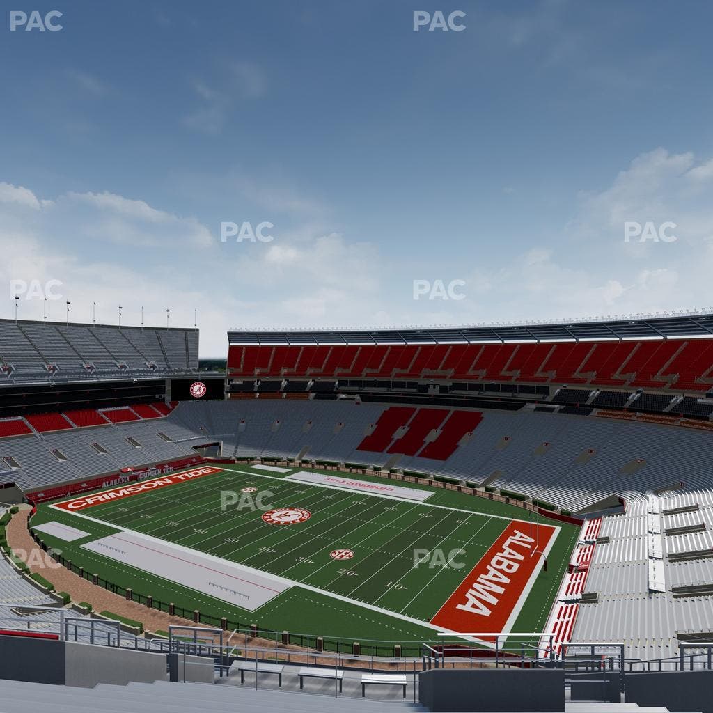 Bryant-Denny Stadium - Section U 4 Pp Seat View