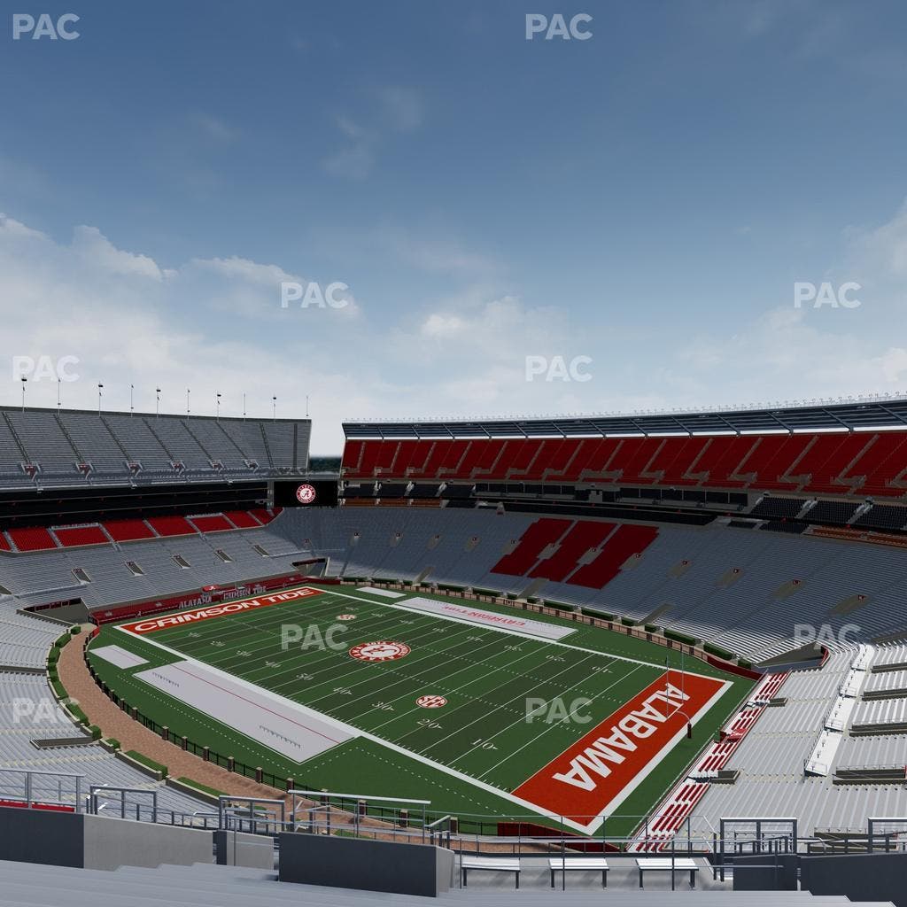 Bryant-Denny Stadium - Section U 4 Qq Seat View