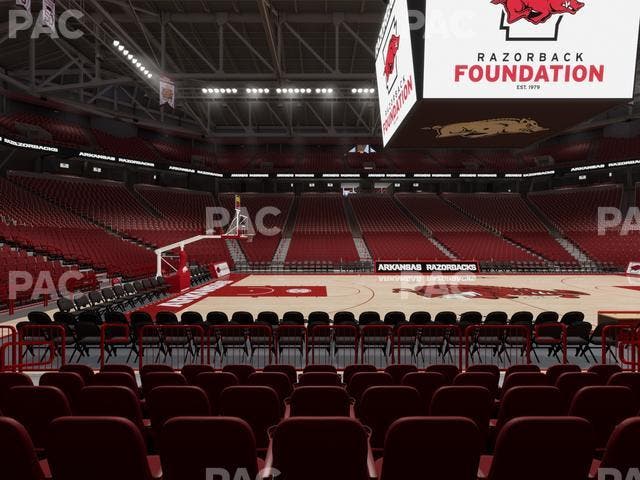 Bud Walton Arena - Section 101 Seat View