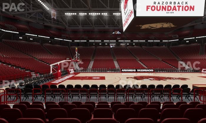 Bud Walton Arena - Section 101 Seat View