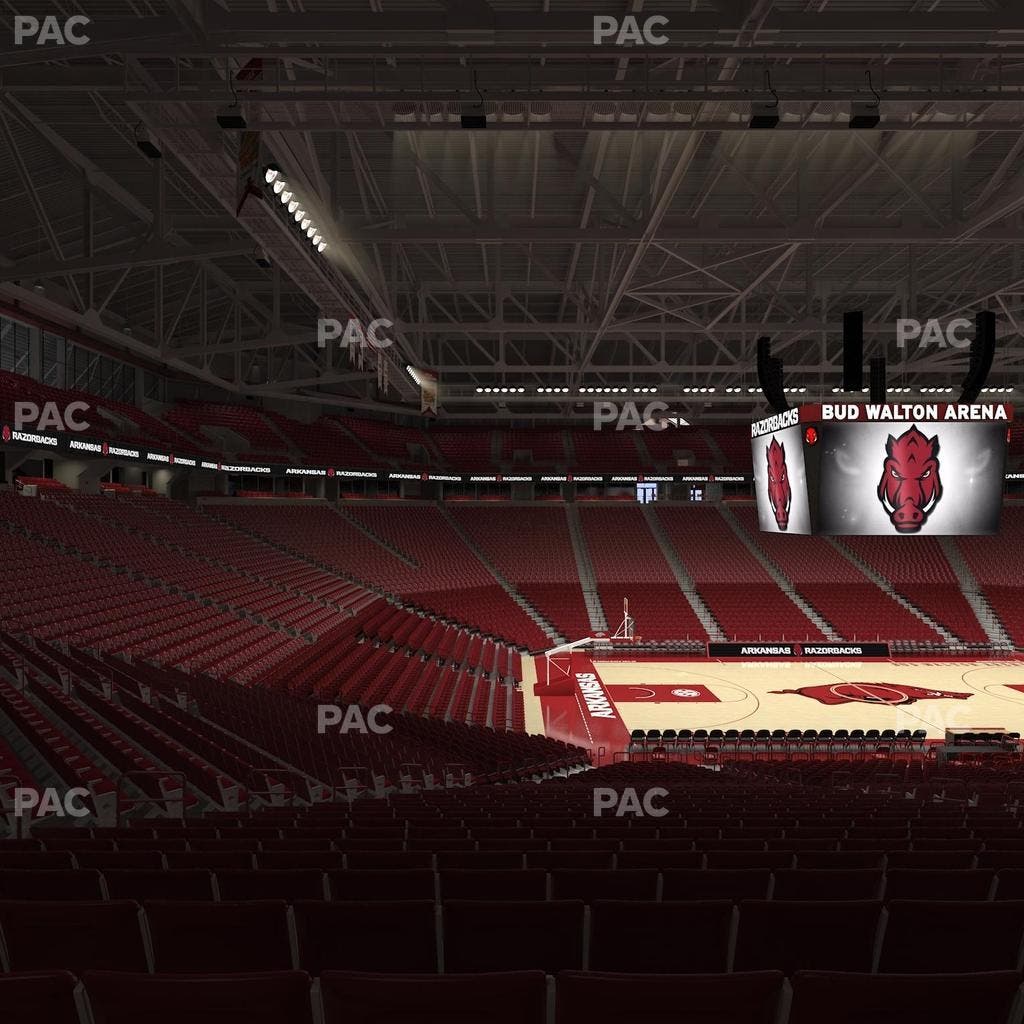 Bud Walton Arena - Section 102 Seat View