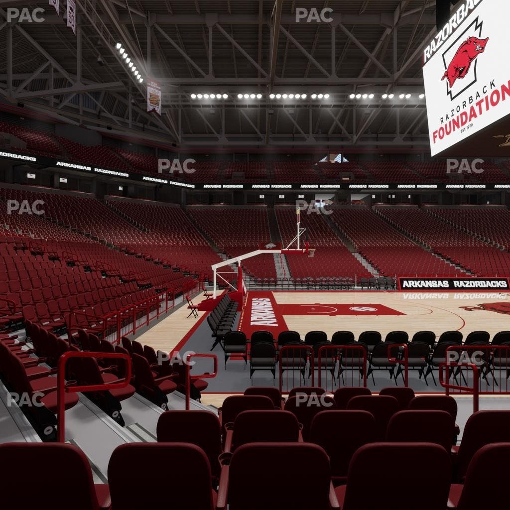 Bud Walton Arena - Section 102 Seat View