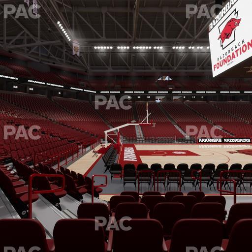 Bud Walton Arena - Section 102 Seat View