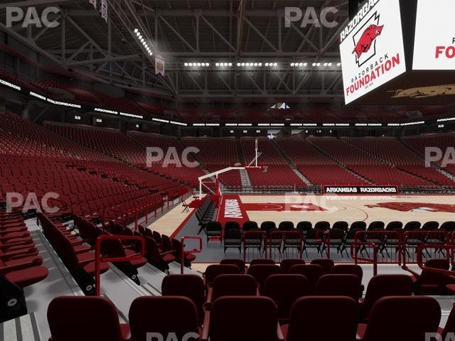Bud Walton Arena - Section 102 Seat View