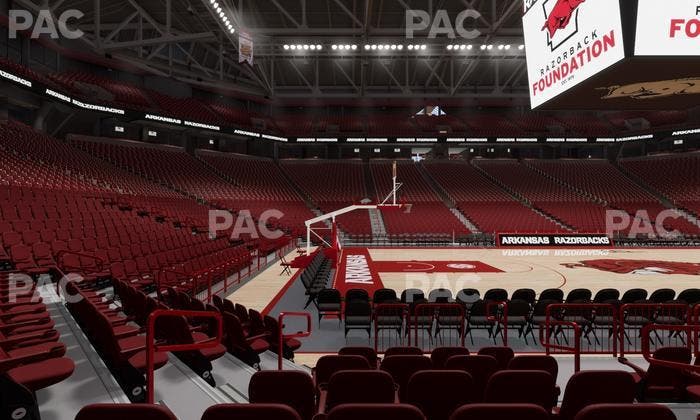 Bud Walton Arena - Section 102 Seat View