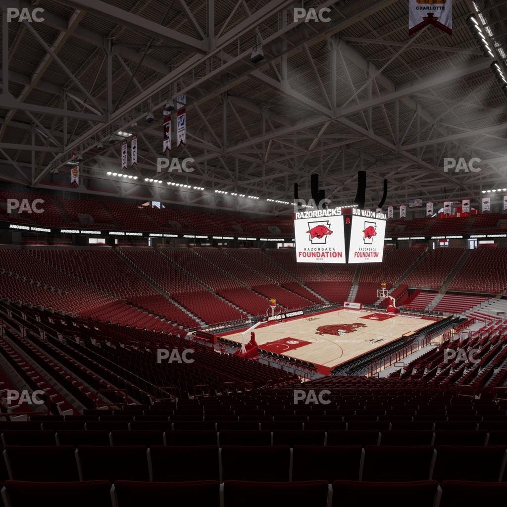 Bud Walton Arena - Section 105 Seat View