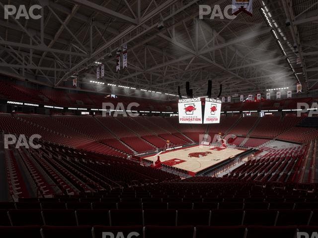 Bud Walton Arena - Section 105 Seat View