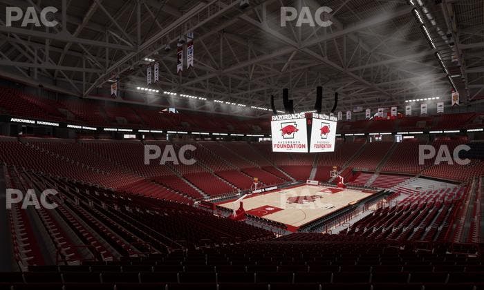 Bud Walton Arena - Section 105 Seat View