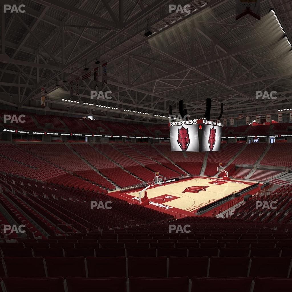 Bud Walton Arena - Section 105 Seat View