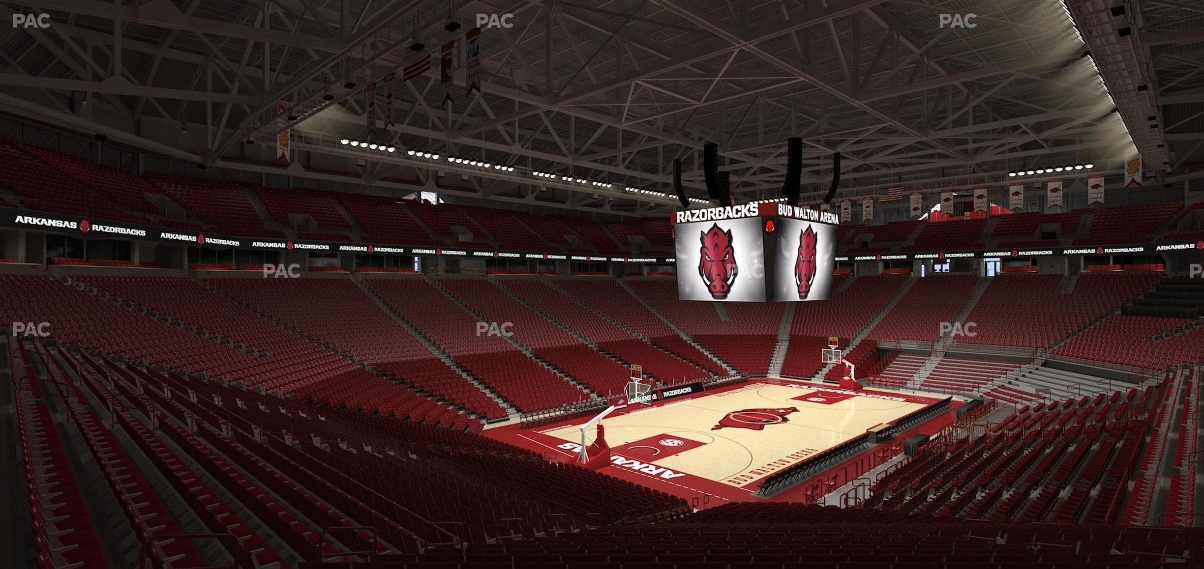 Bud Walton Arena - Section 105 Seat View