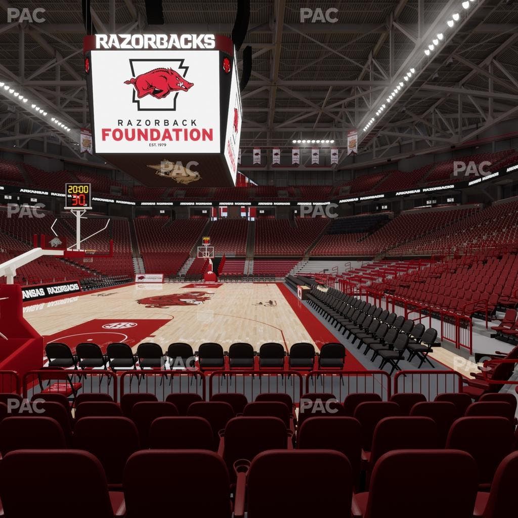 Bud Walton Arena - Section 107 Seat View