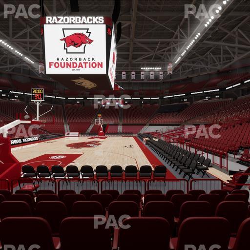 Bud Walton Arena - Section 107 Seat View