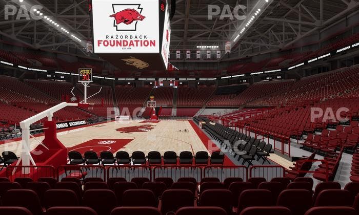 Bud Walton Arena - Section 107 Seat View
