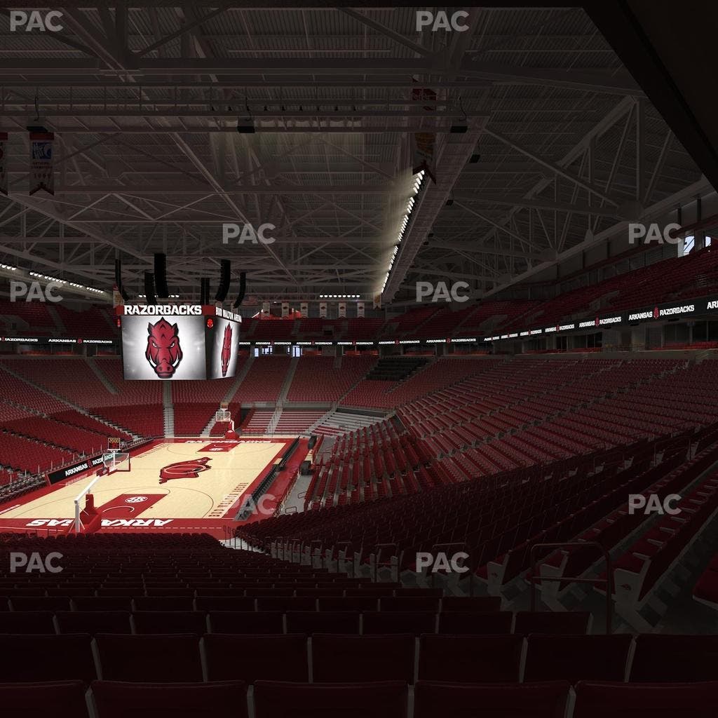 Bud Walton Arena - Section 107 Seat View