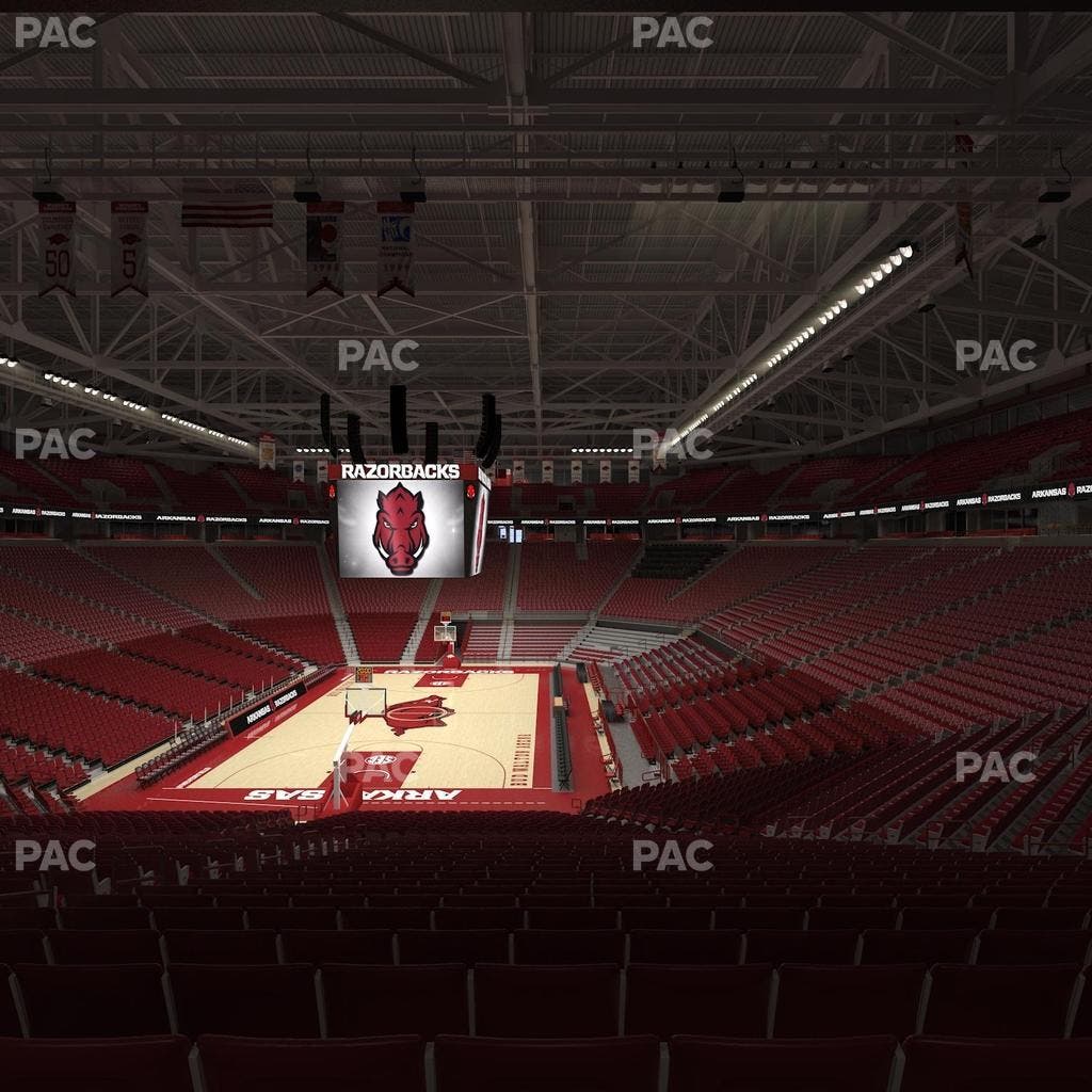 Bud Walton Arena - Section 108 Seat View