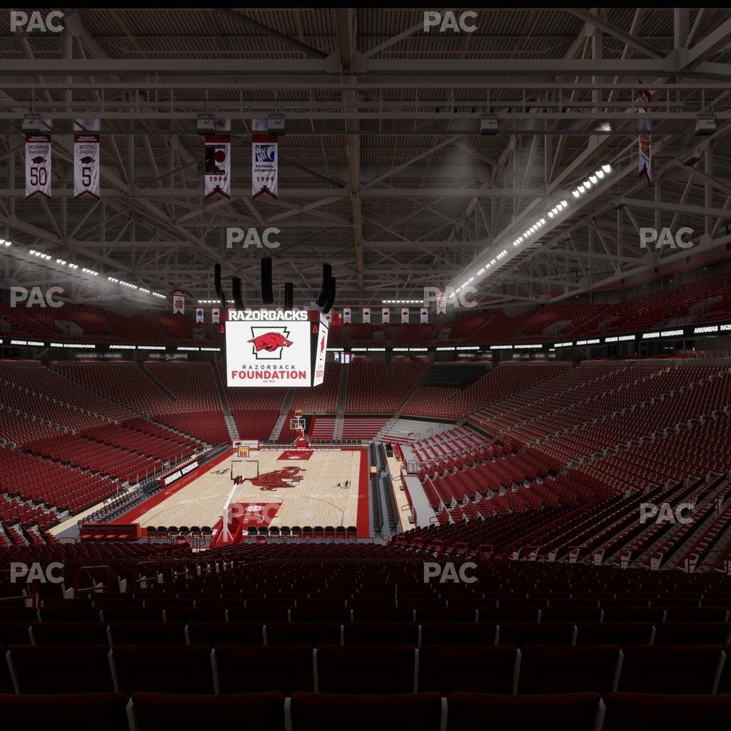 Bud Walton Arena - Section 108 Seat View