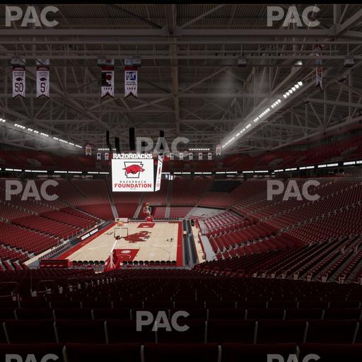 Bud Walton Arena - Section 108 Seat View