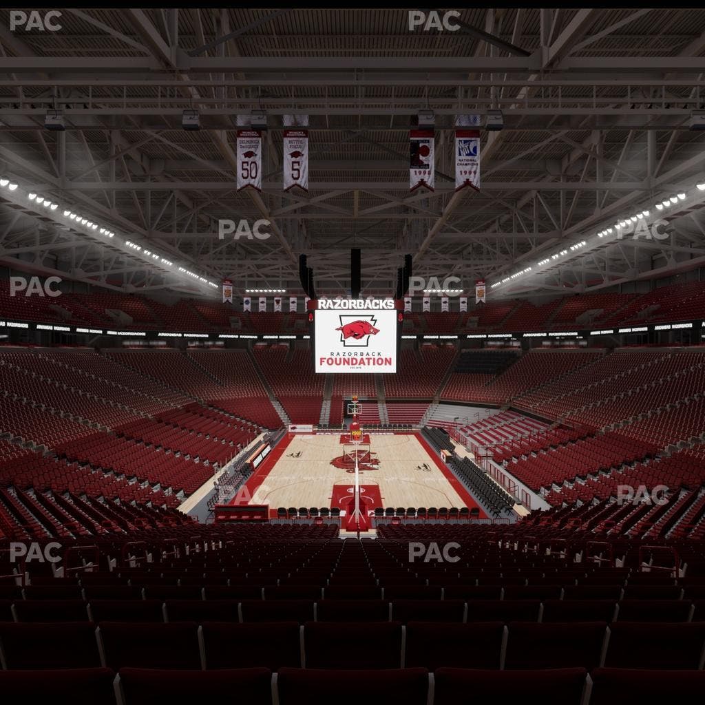 Bud Walton Arena - Section 109 Seat View