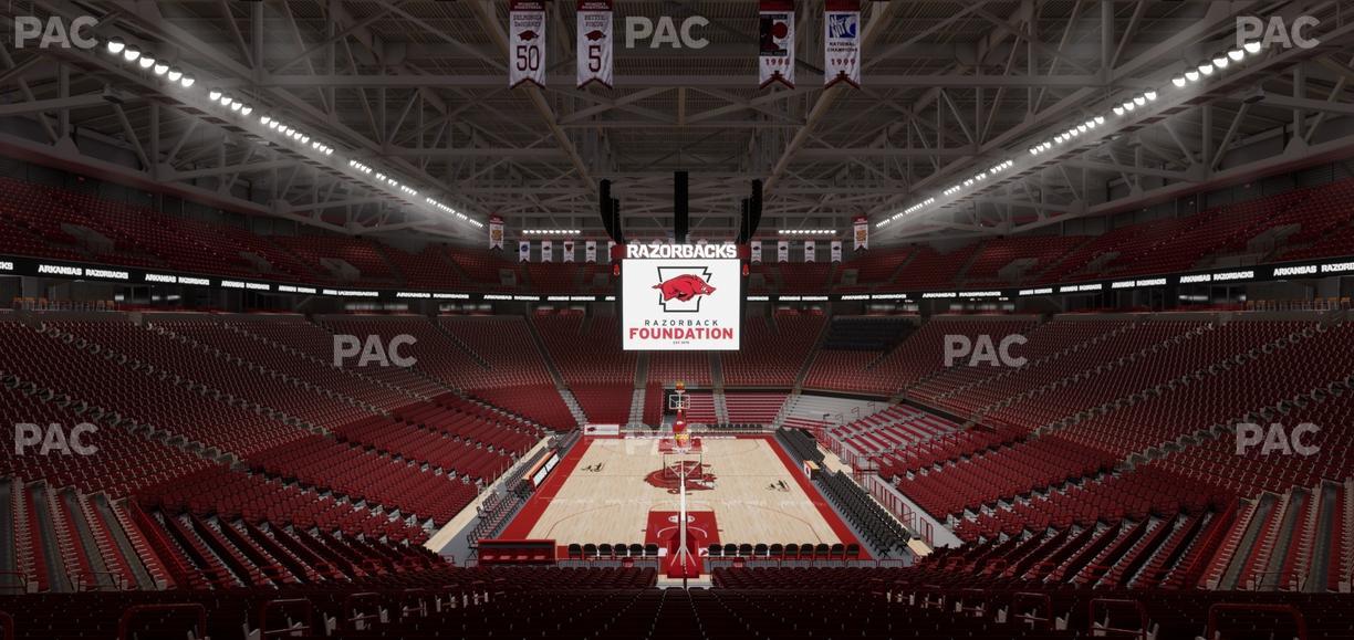 Bud Walton Arena - Section 109 Seat View