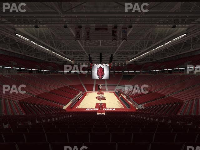 Bud Walton Arena - Section 109 Seat View