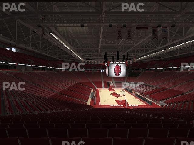 Bud Walton Arena - Section 110 Seat View