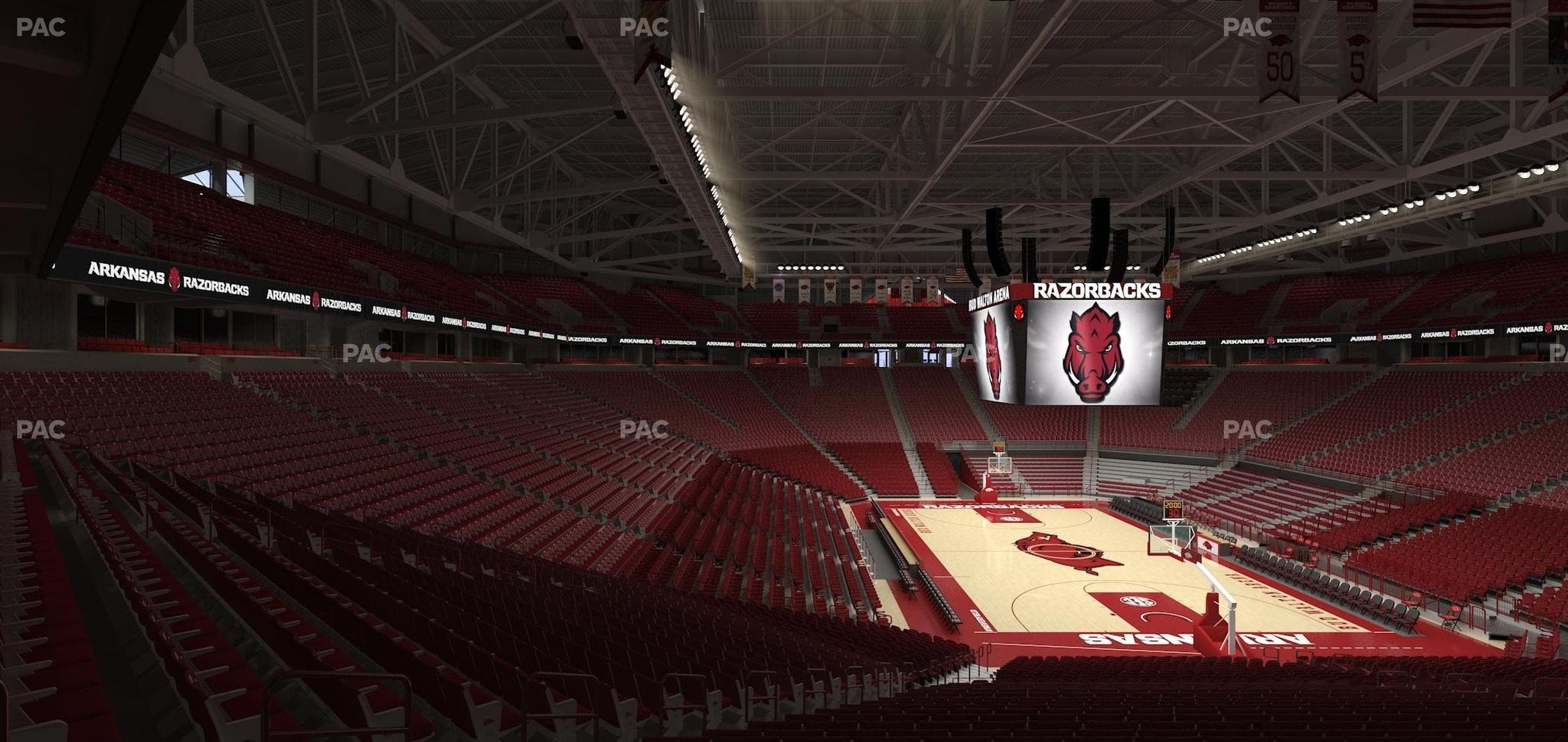 Bud Walton Arena - Section 111 Seat View