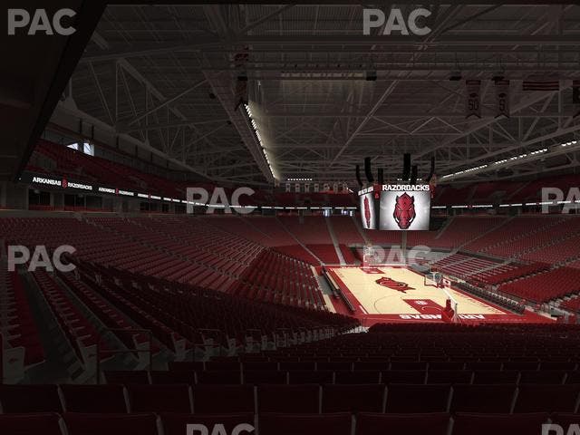 Bud Walton Arena - Section 111 Seat View