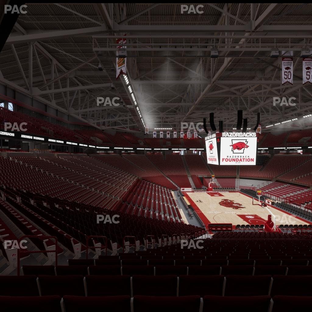Bud Walton Arena - Section 111 Seat View