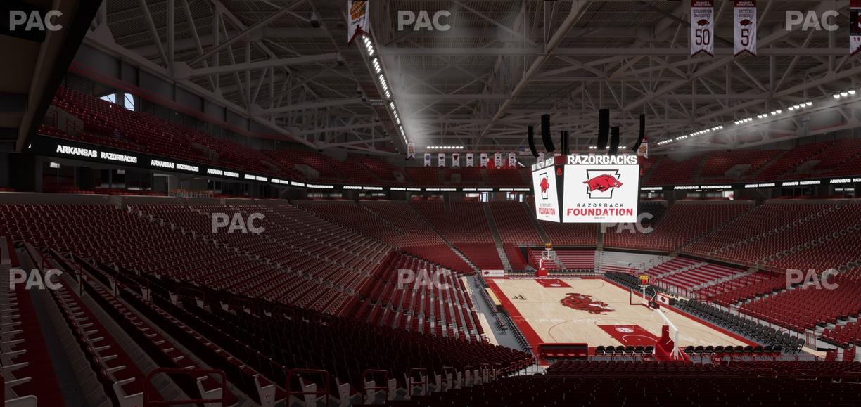 Bud Walton Arena - Section 111 Seat View