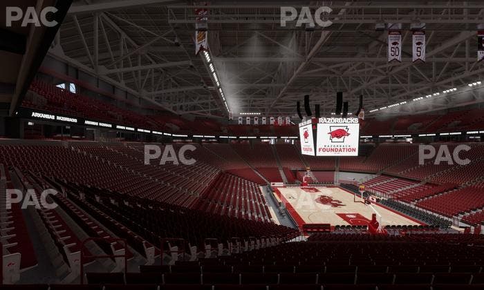 Bud Walton Arena - Section 111 Seat View