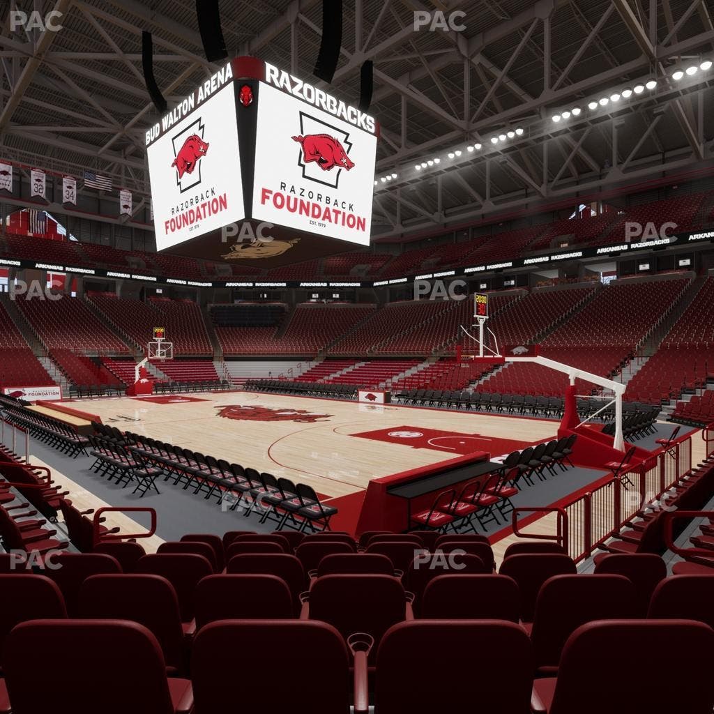 Bud Walton Arena - Section 112 Seat View