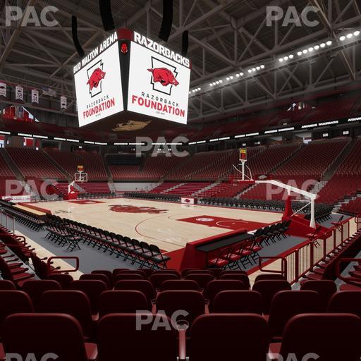 Bud Walton Arena - Section 112 Seat View