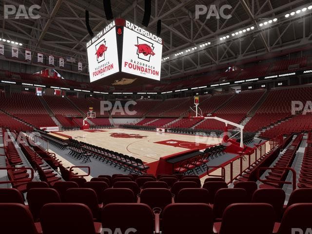 Bud Walton Arena - Section 112 Seat View