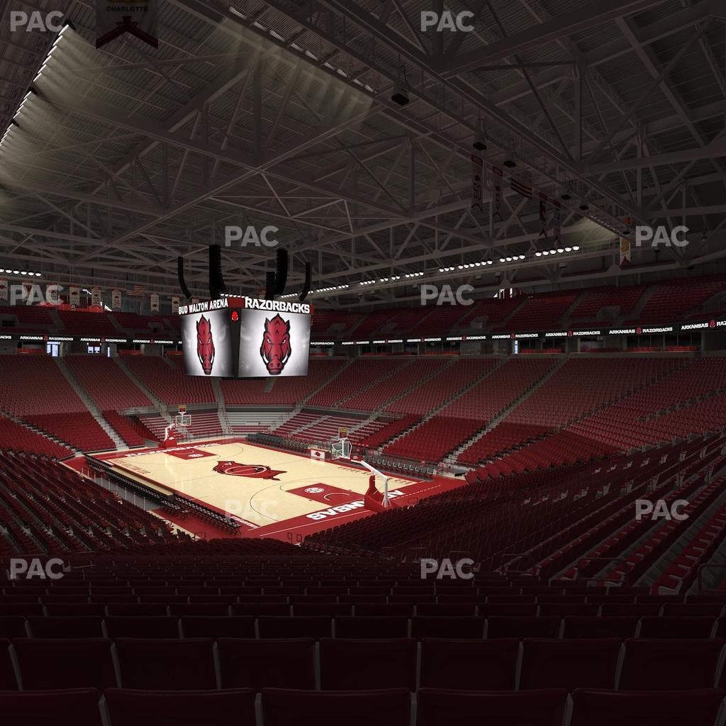 Bud Walton Arena - Section 112 Seat View