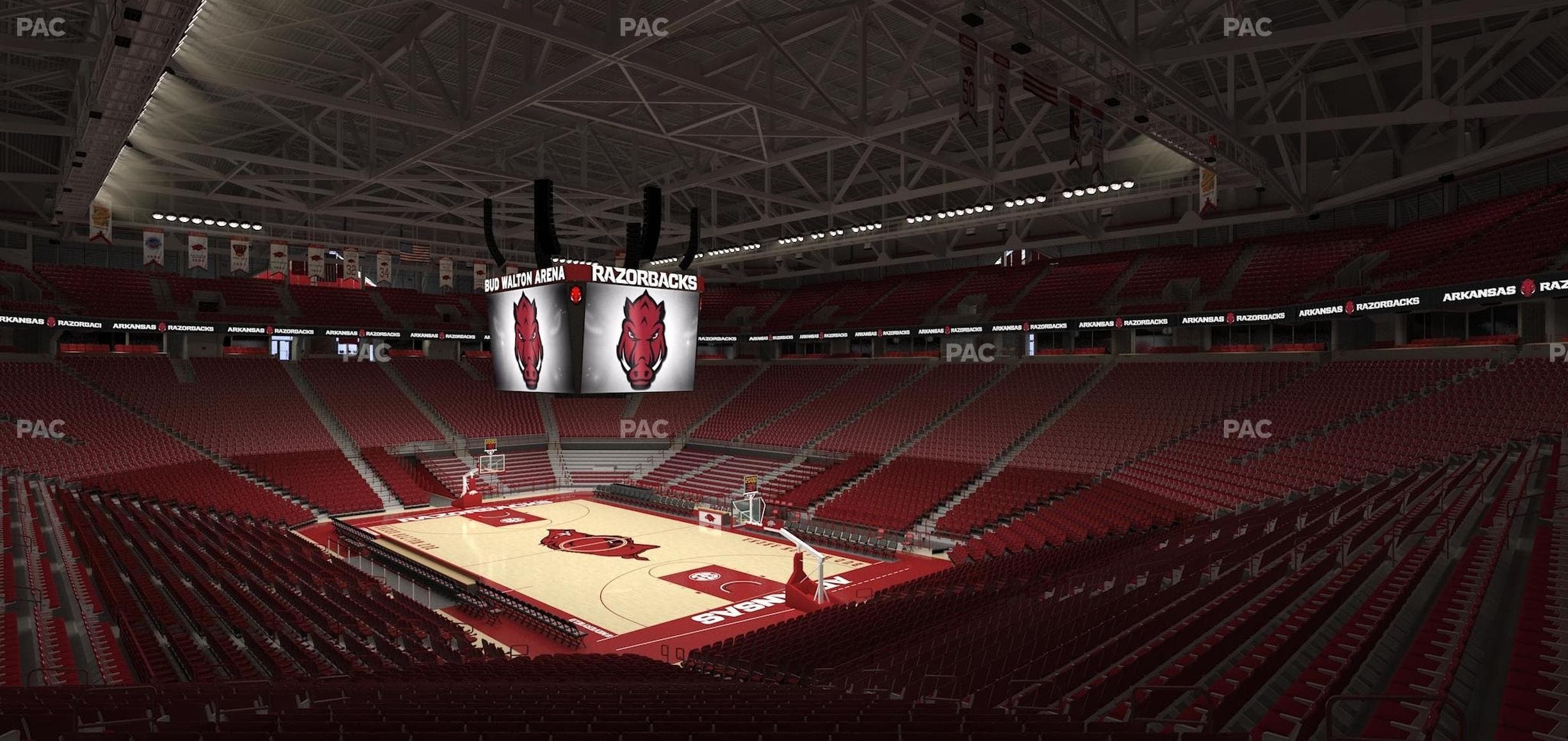 Bud Walton Arena - Section 112 Seat View