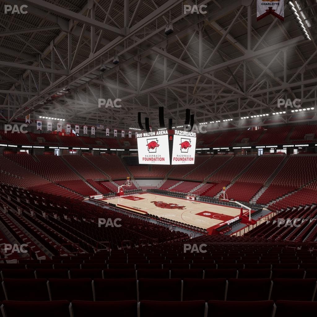 Bud Walton Arena - Section 113 Seat View