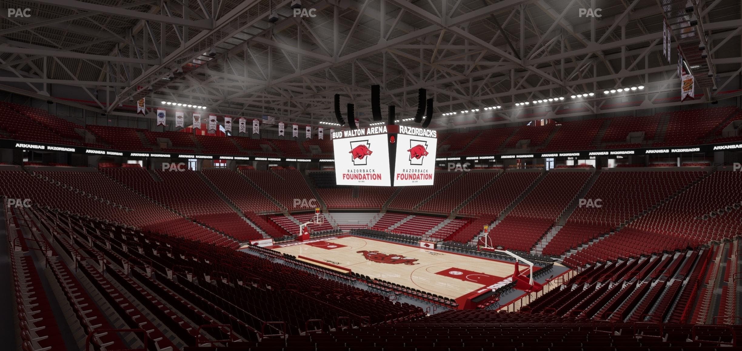 Bud Walton Arena - Section 113 Seat View