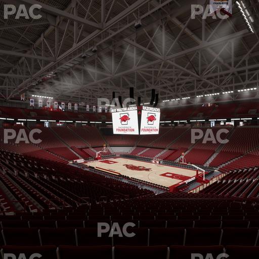 Bud Walton Arena - Section 113 Seat View