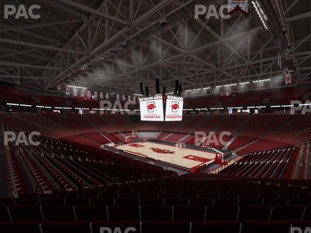 Bud Walton Arena - Section 113 Seat View