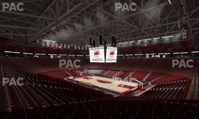 Bud Walton Arena - Section 113 Seat View