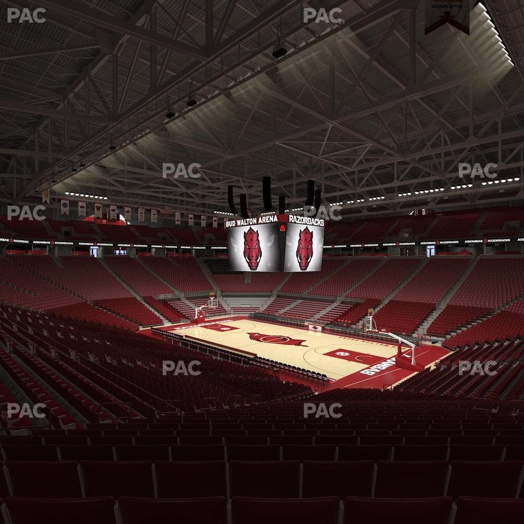 Bud Walton Arena - Section 113 Seat View