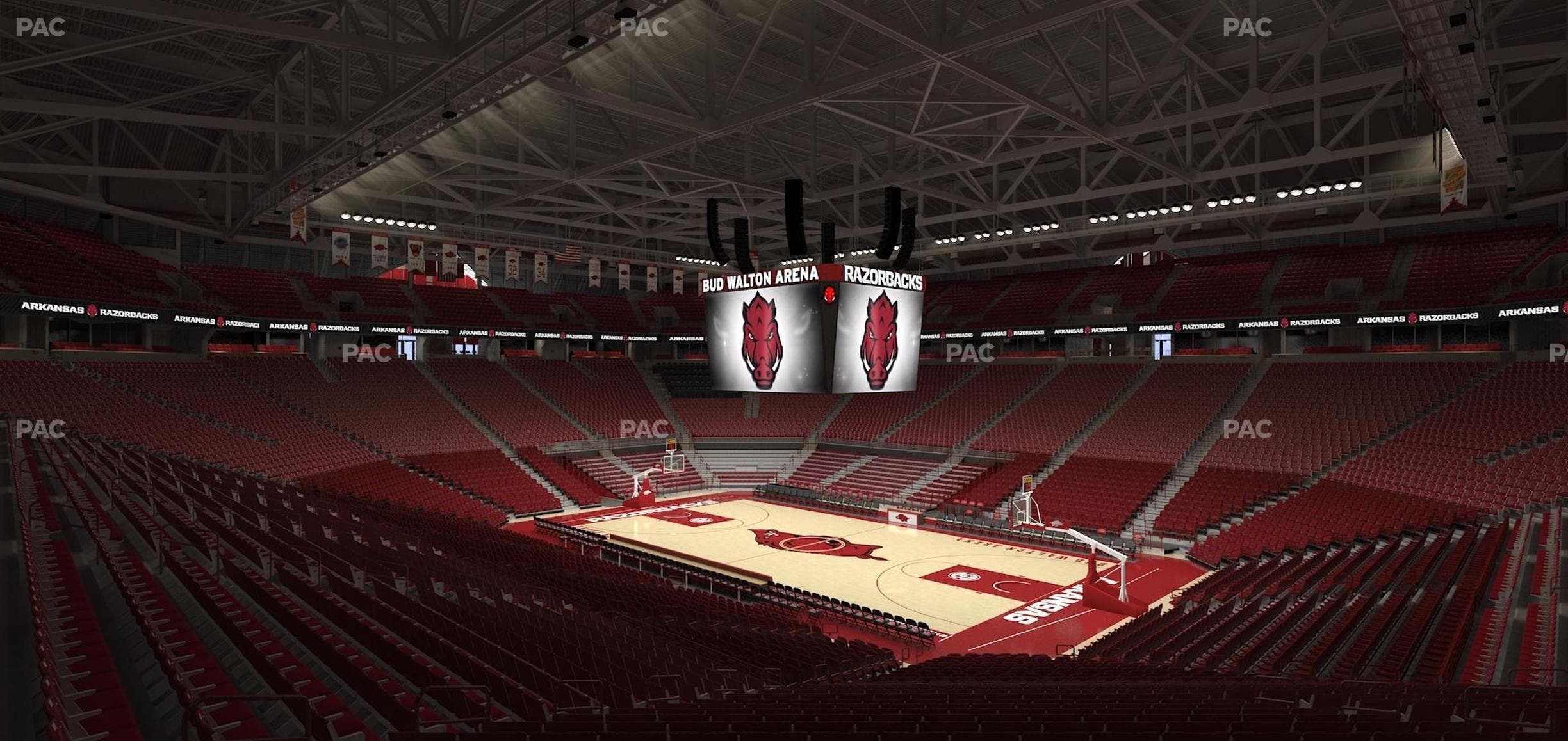 Bud Walton Arena - Section 113 Seat View