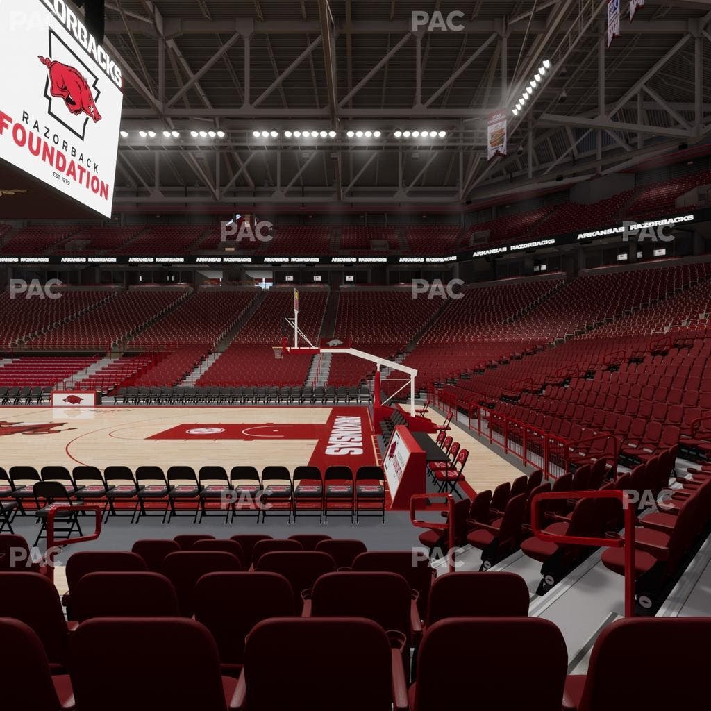 Bud Walton Arena - Section 115 Seat View