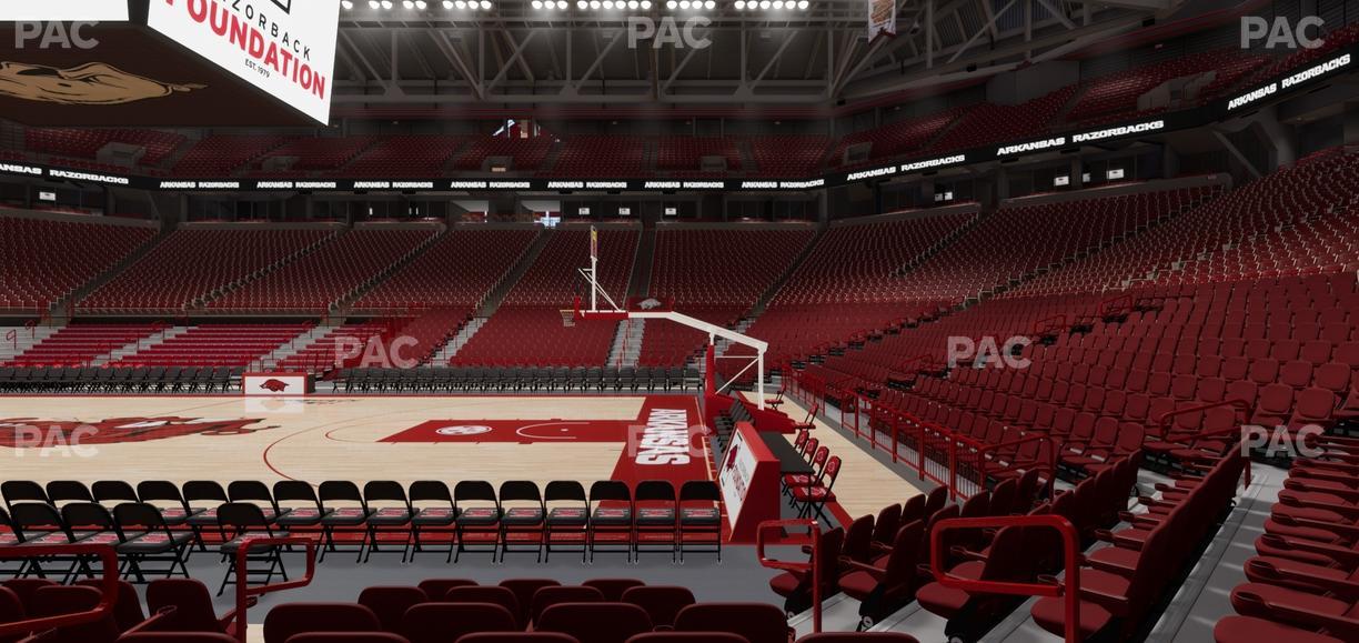 Bud Walton Arena - Section 115 Seat View