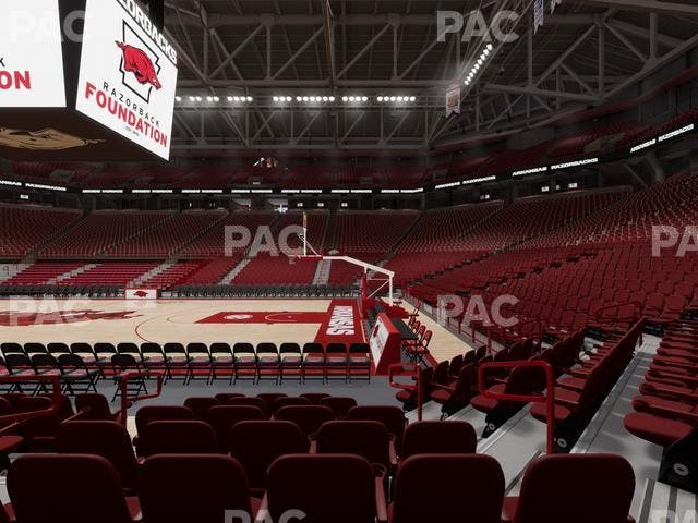 Bud Walton Arena - Section 115 Seat View