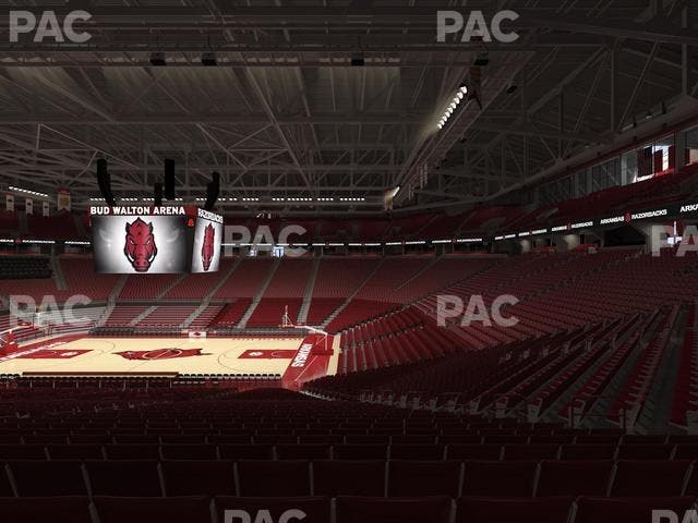 Bud Walton Arena - Section 115 Seat View
